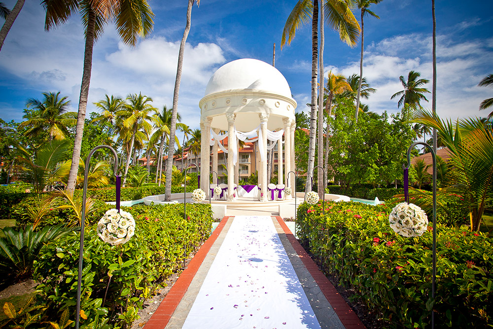 Majestic resort gazebo