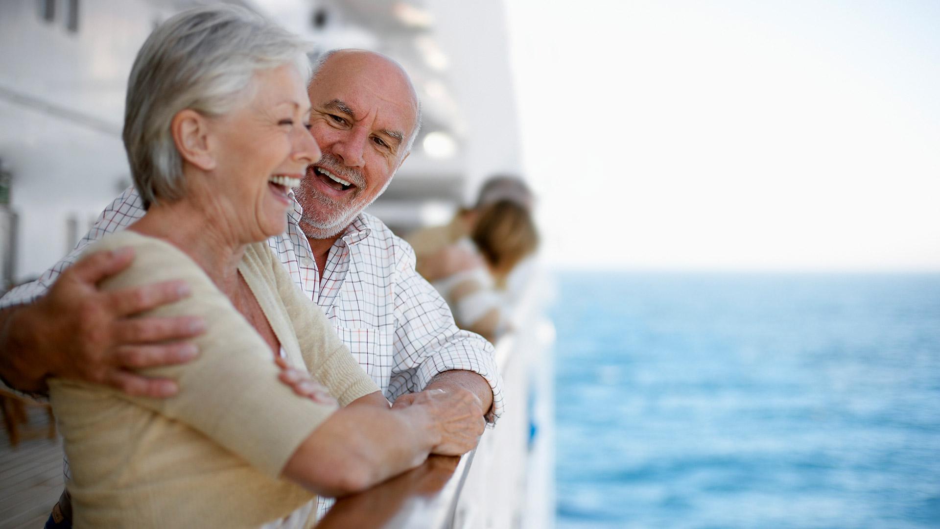 couple on a cruise