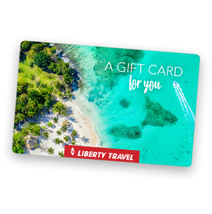 Liberty Travel gift card