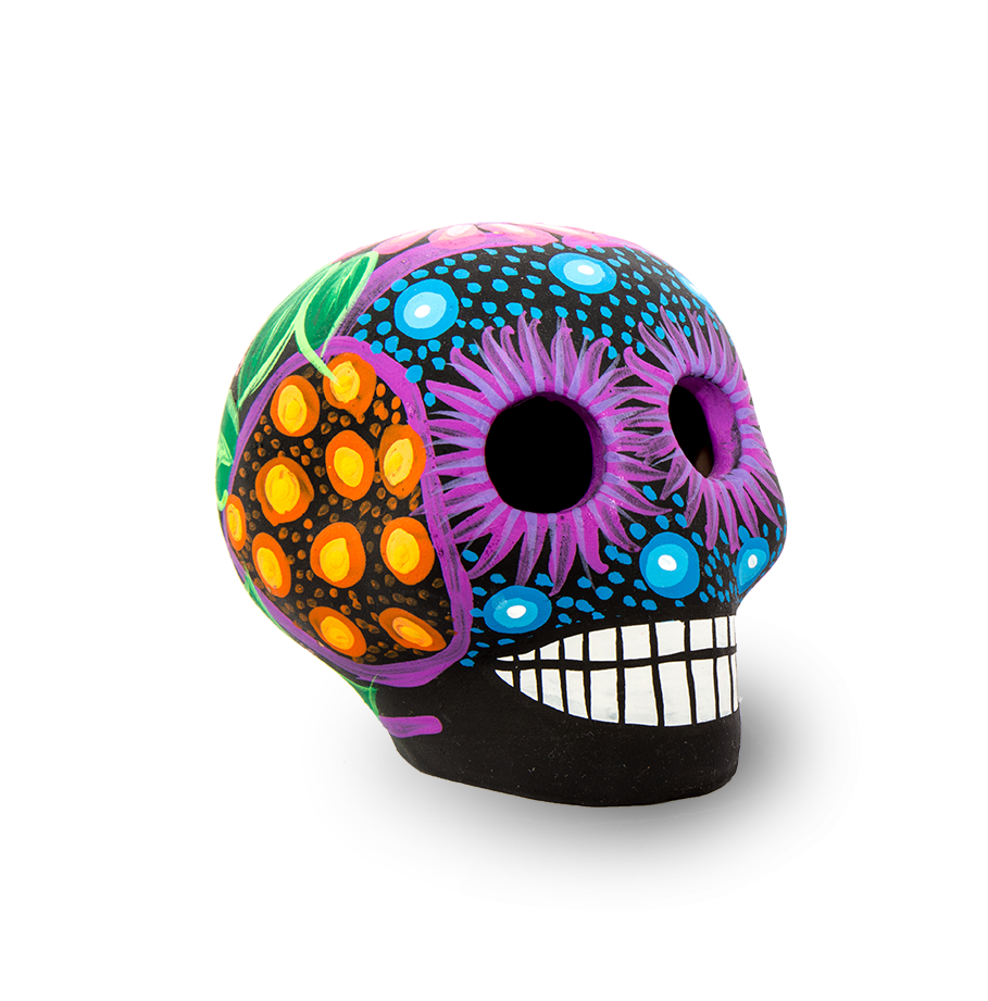 Mexican sugar skull